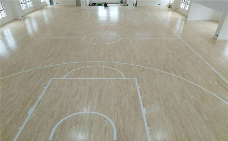 枫桦木篮球场地木地板怎么维修？