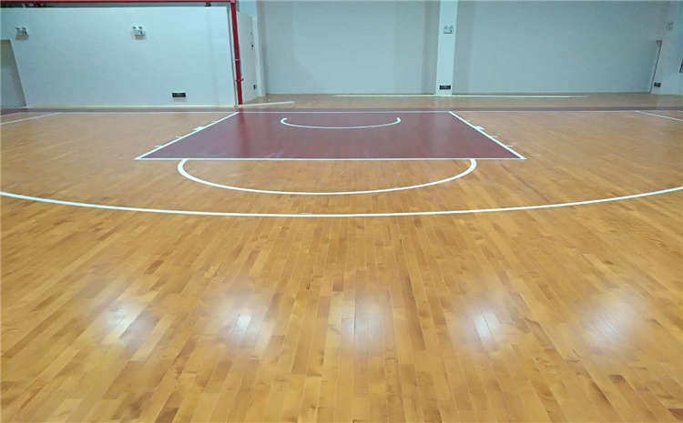 上海橡胶木体育馆木地板怎么维修？