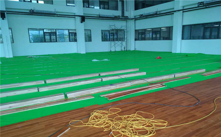 硬木企口乒乓球馆木地板图片及价格