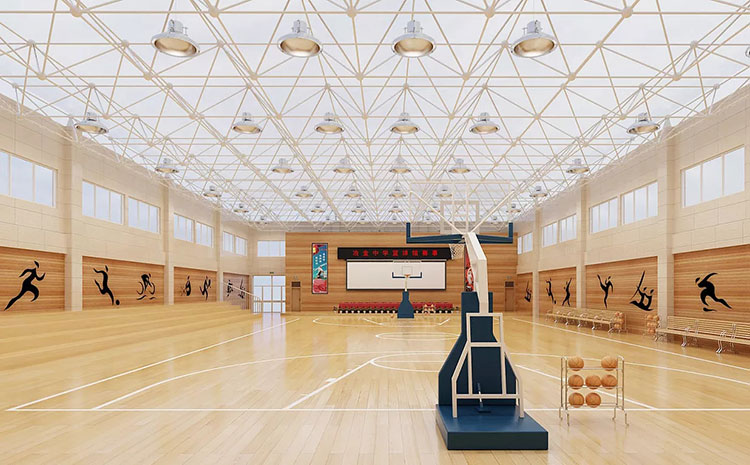 北京24厚木地板篮球馆多少钱一平米？