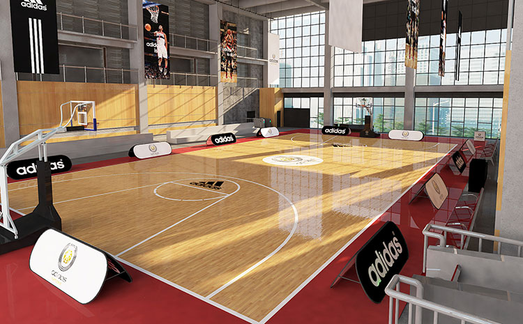 专业的篮球馆木地板一般多少钱？