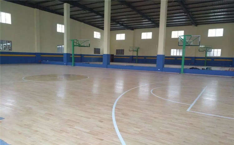 专业的篮球馆木地板安装工艺