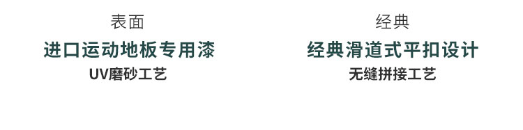 指接板羽毛球馆木地板造价是的多少？